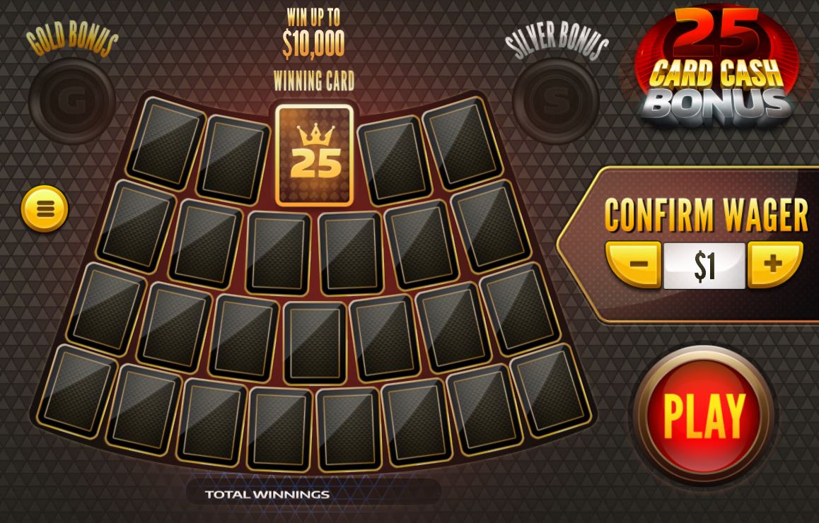 25 Card Cash slot